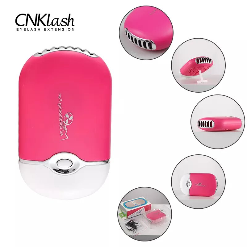 Eyelash Extension Volume Lashes - Mini USB Quick-Drying Eyelashes Fan, Enxerto