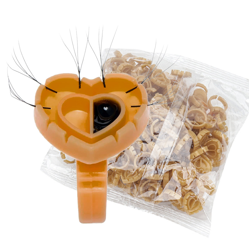 Eyelash Extension Volume Lashes - 500 Anéis de Cola para Extensão