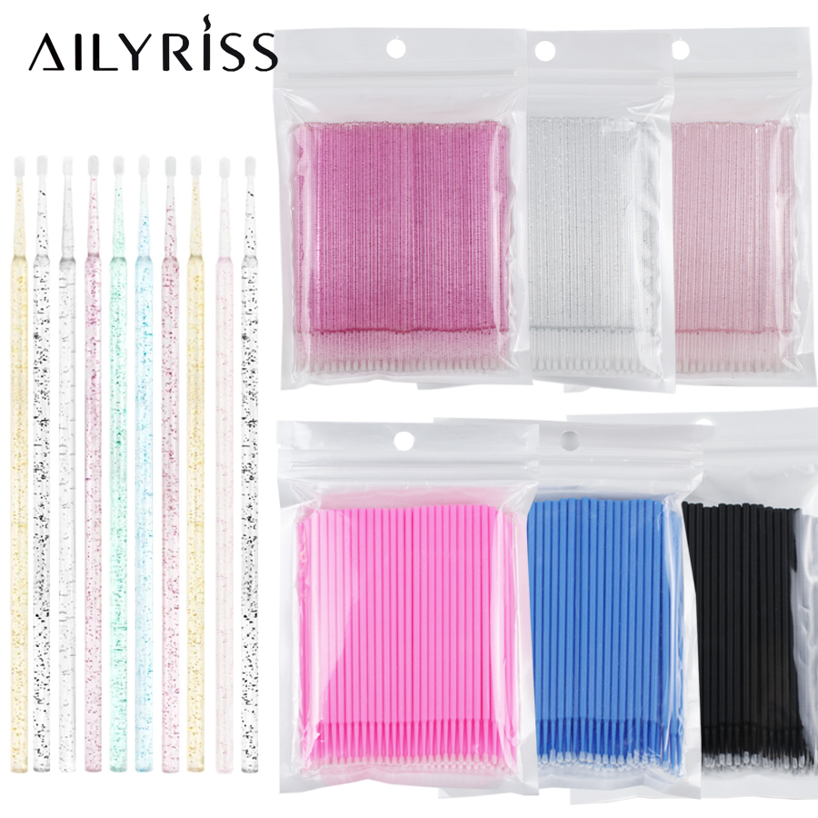 Eyelash Extension Vendor - 500 pçs/lote aplicador descartável micro escovas