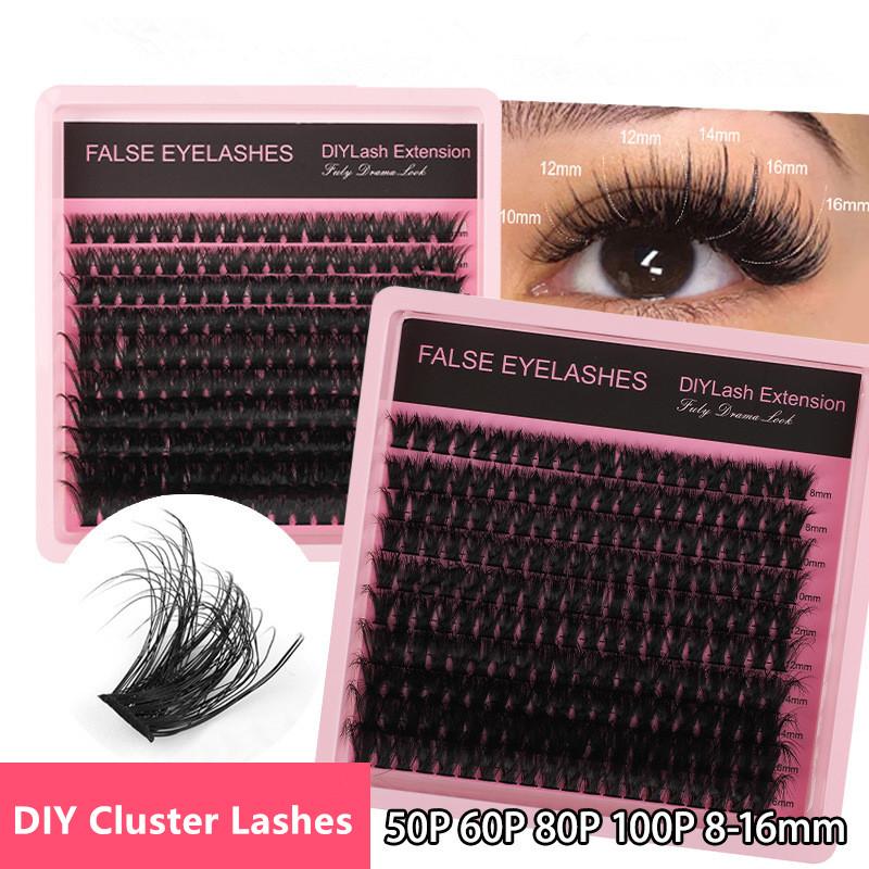 Eyelash Extension Volume Lashes - Cachos de Cílios Fluffy D Curl