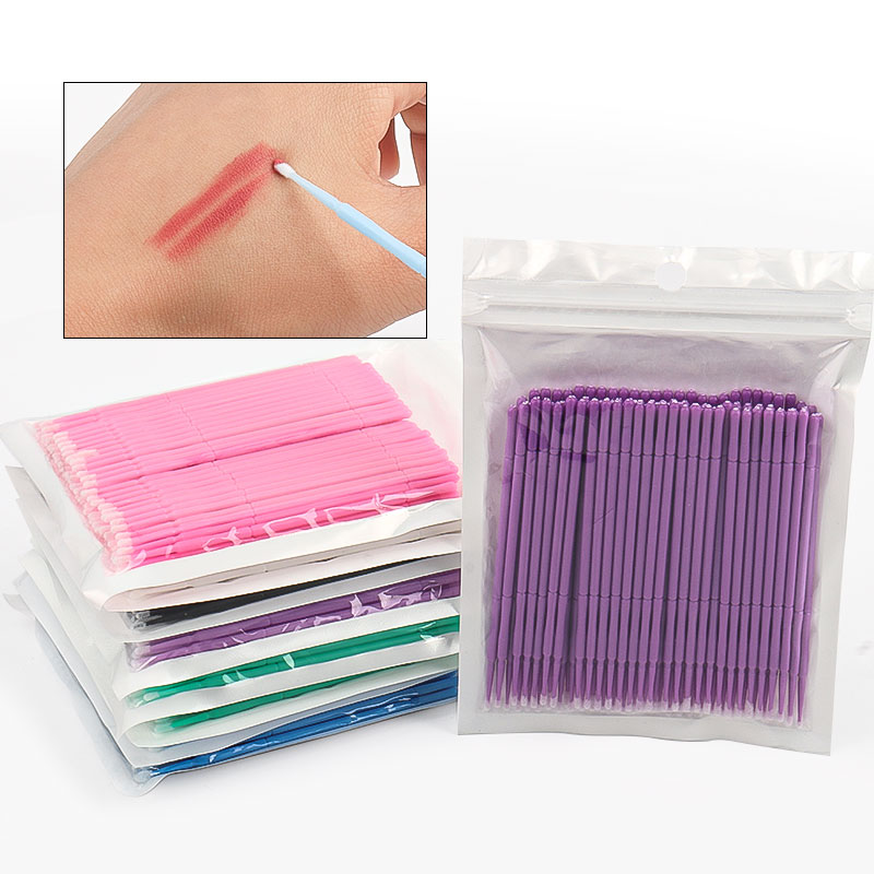 Eyelash Extension Vendor - 100 pçs/saco bambu cílios extensão limpeza