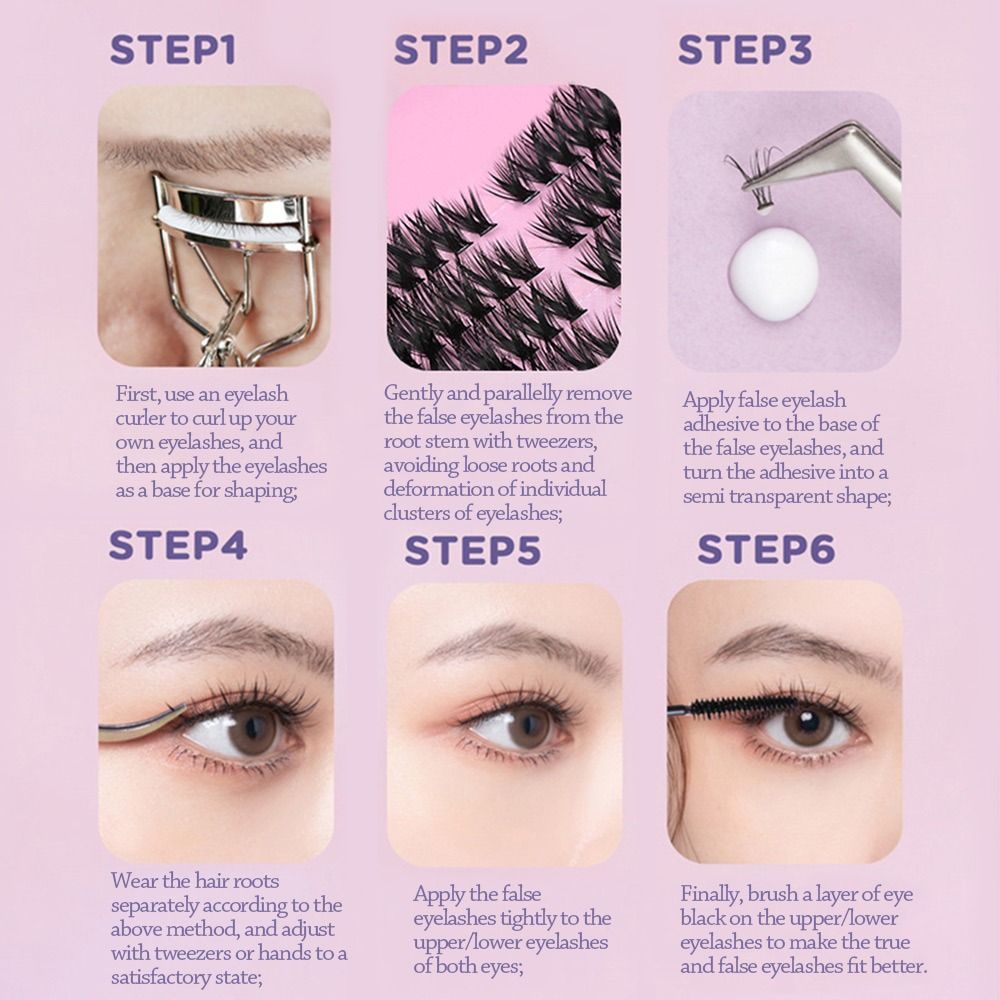 Eyelash Extension Kits - Kit de Extensão de Cílios DIY