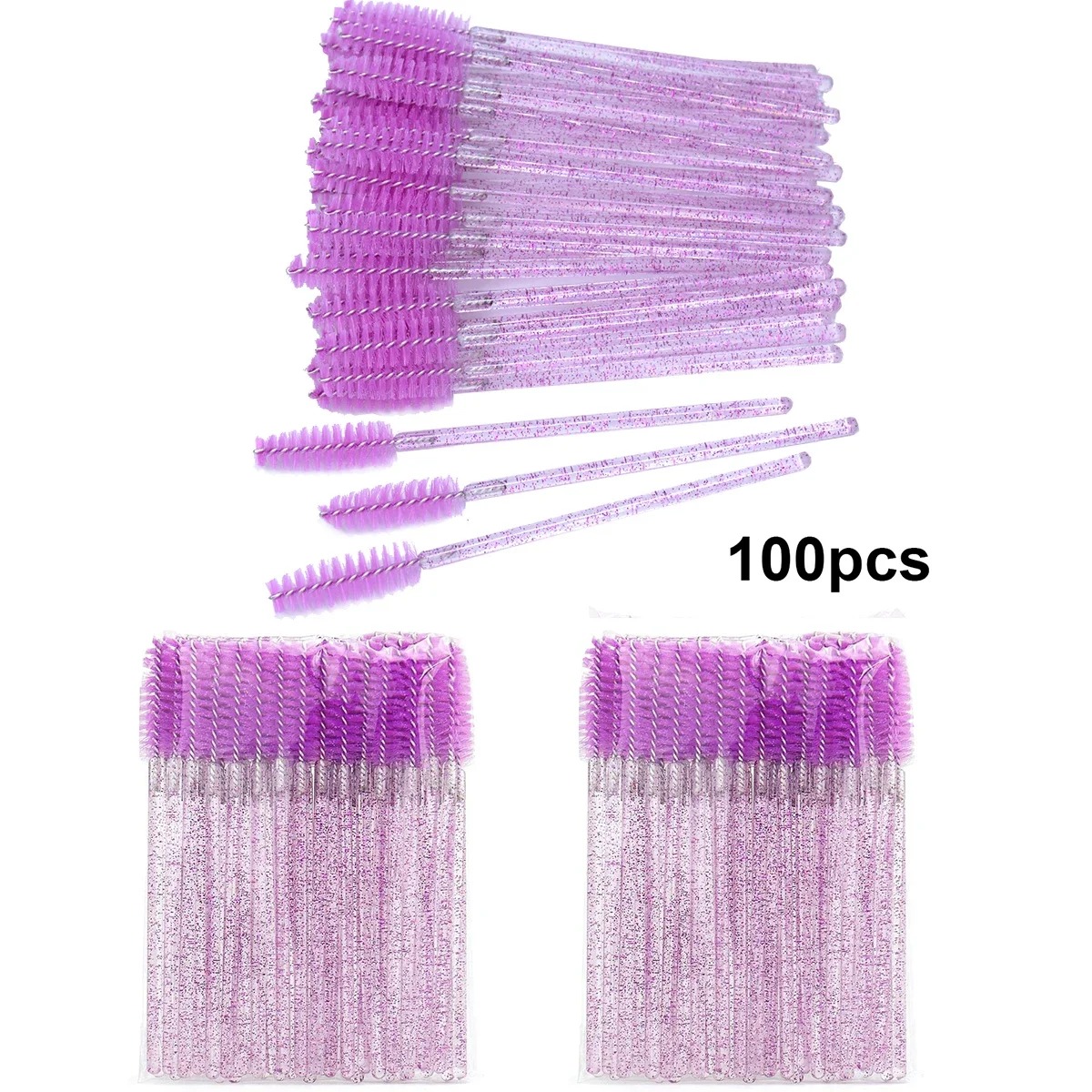 Eyelash Extension Wholesale - 100 peças de pentes descartáveis no