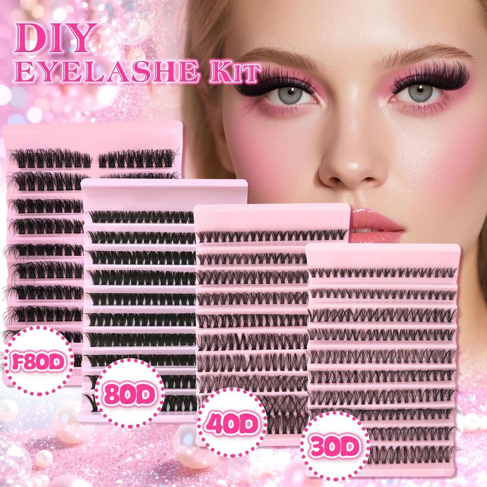 Eyelash Extension Kits - Cílios Postiços com Efeito Natural, Estilo
