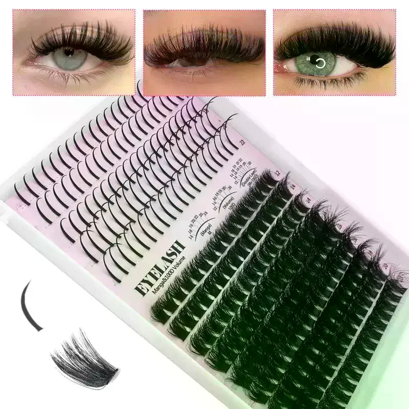 Eyelash Extension Kits - Kit de Cílios em Tufos, Cílios
