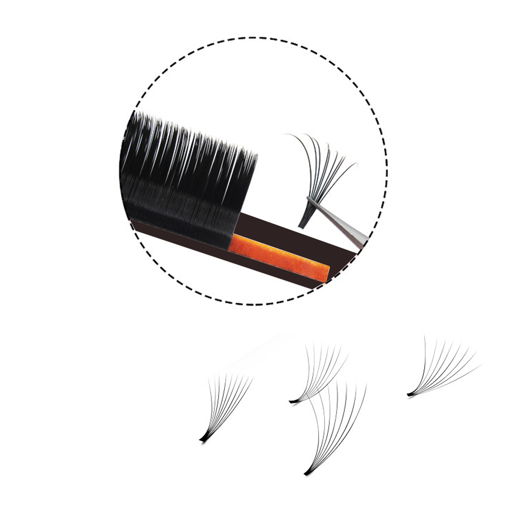 MASSCAKU Cílios Postiços de Vo - Eyelash Extension Human Hair avaliação e preço
