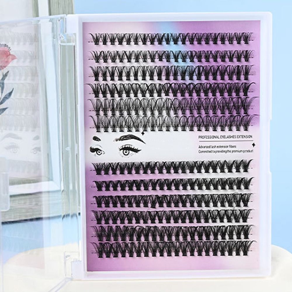 Cílios Postiços com Aparência  - Eyelash Extension Kits avaliação e preço