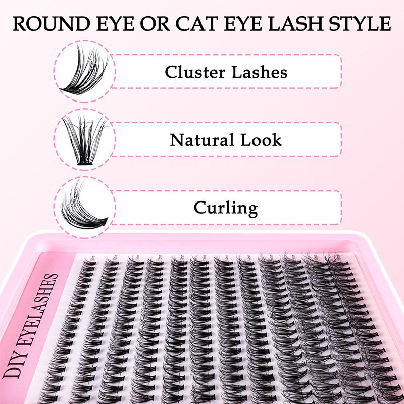 Kit de Cílios Naturais em Cach - Eyelash Extension Kits avaliação e preço