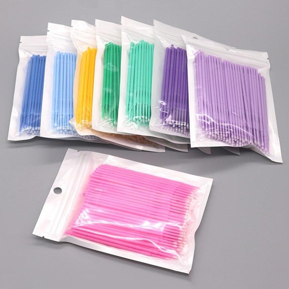 100pcs/lote Micro Escovas para - Eyelash Extension Vendor avaliação e preço
