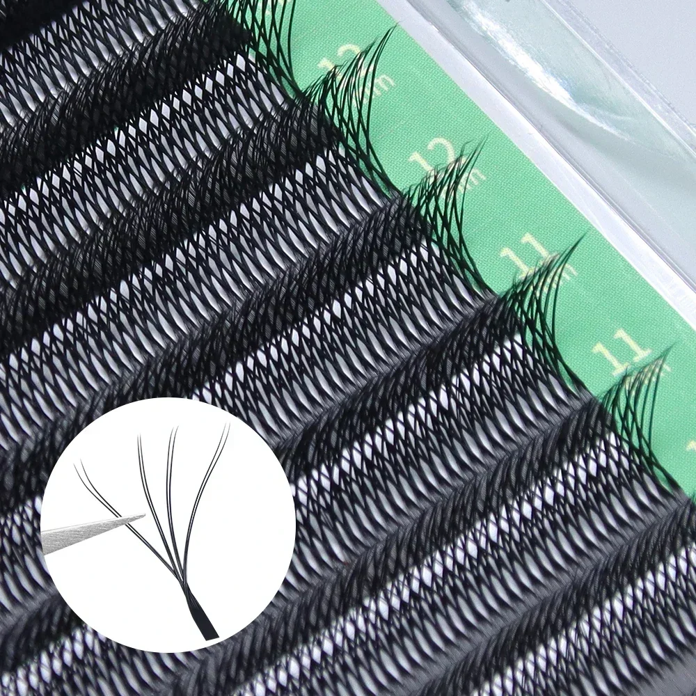 Glamlash w forma flor 3d 4d 5d - Eyelash Extension Human Hair avaliação e preço