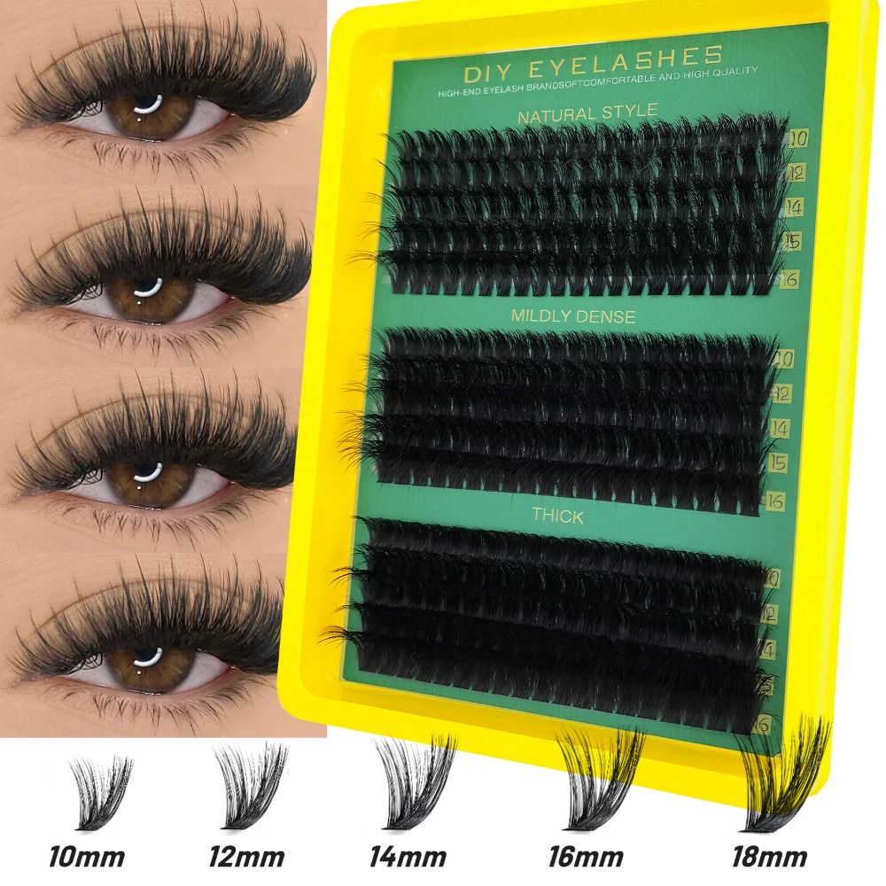 Cílios Postiços com Efeito Nat - Eyelash Extension Kits avaliação e preço