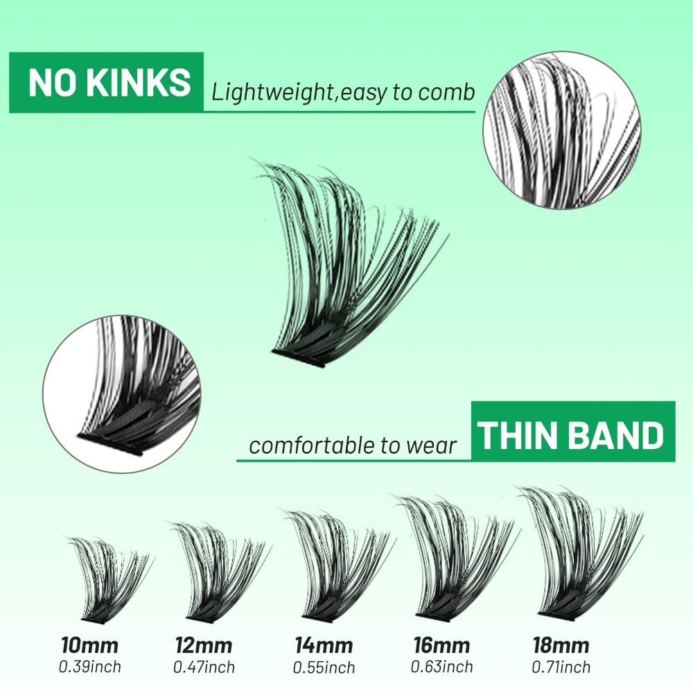 Cílios Postiços com Efeito Nat - Eyelash Extension Kits avaliação e preço