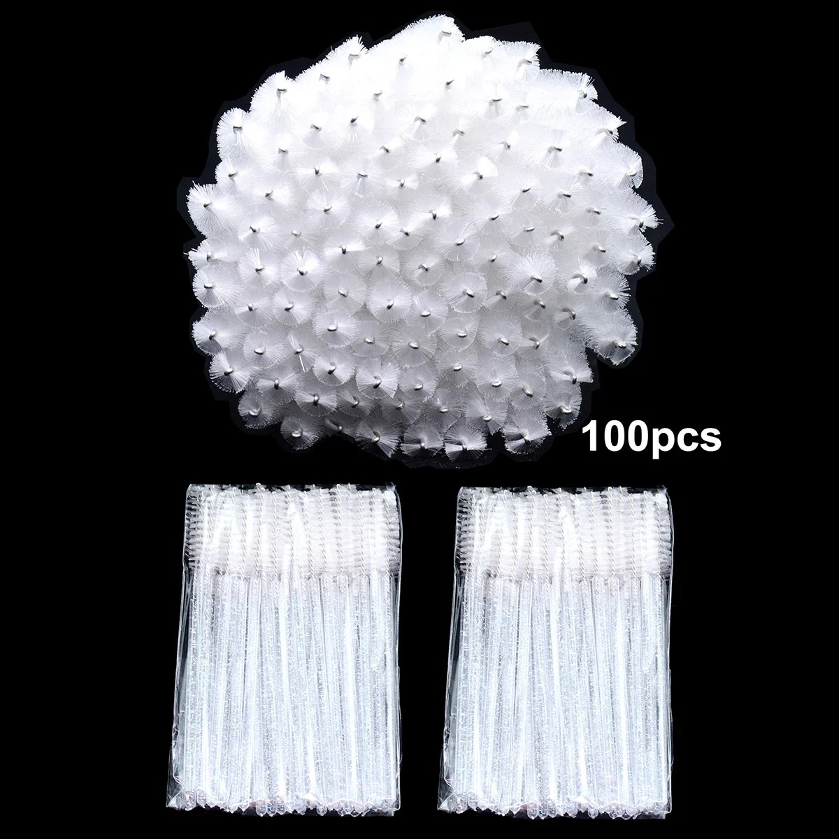 100 peças de pentes descartáve - Eyelash Extension Wholesale avaliação e preço