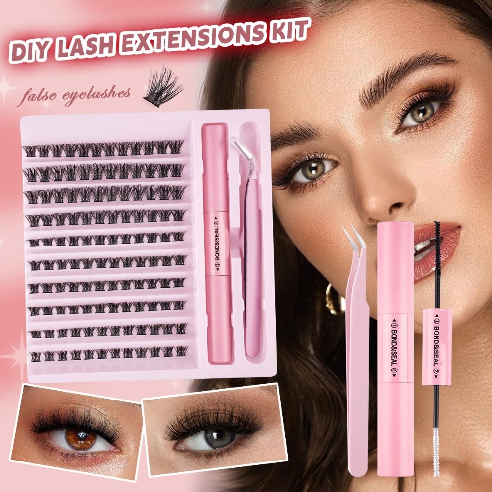 Cílios Postiços de Alta Qualid - Eyelash Extension Kits avaliação e preço