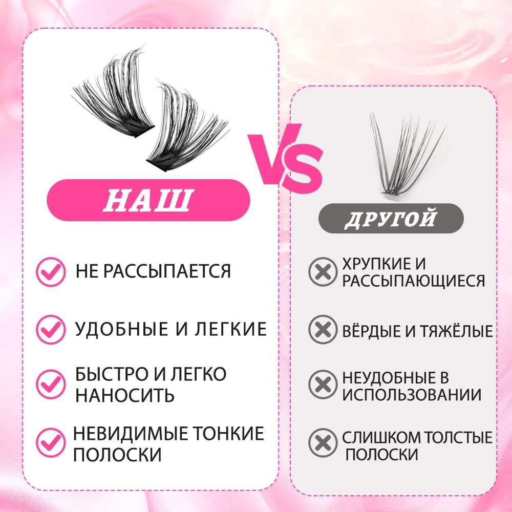 Cílios Postiços com Aparência  - Eyelash Extension Kits avaliação e preço