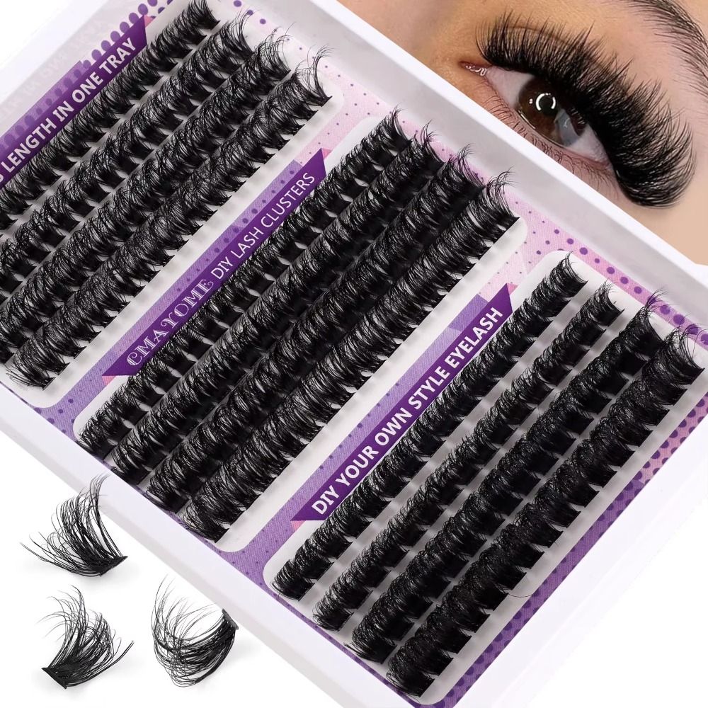 Cílios Postiços com Aparência  - Eyelash Extension Kits avaliação e preço