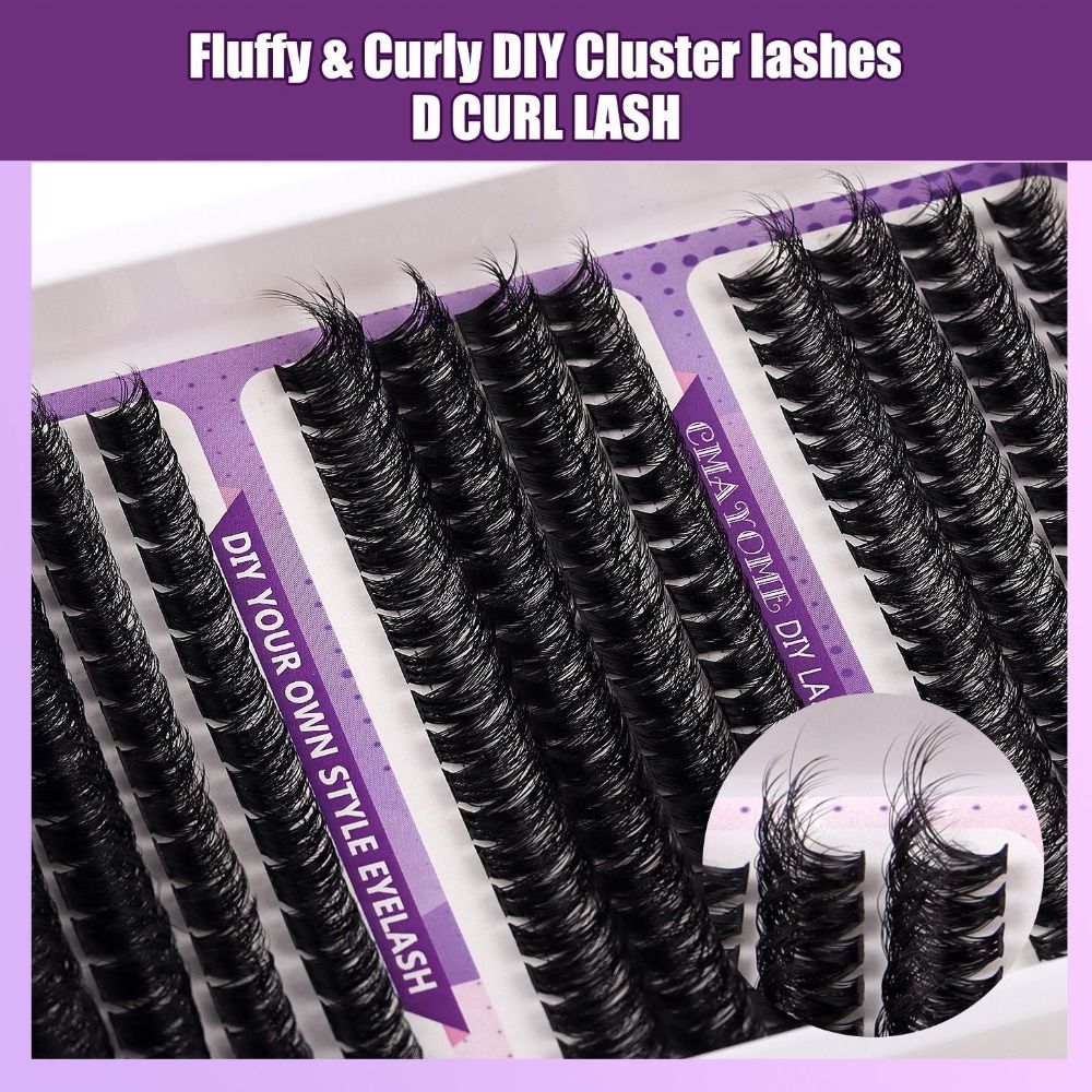Cílios Postiços com Aparência  - Eyelash Extension Kits avaliação e preço