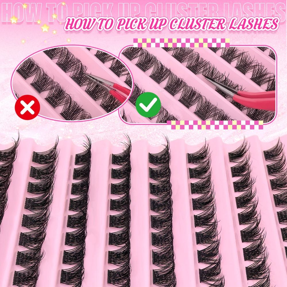 Cílios Postiços com Efeito Nat - Eyelash Extension Kits avaliação e preço