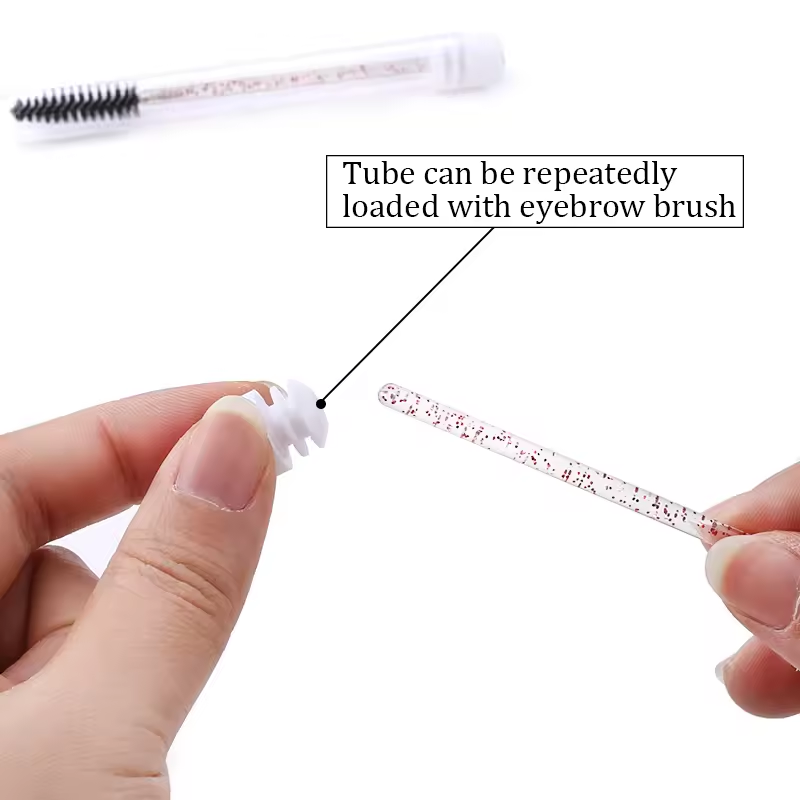 Tubo de escova de cílios com e - Eyelash Extension Vendor avaliação e preço