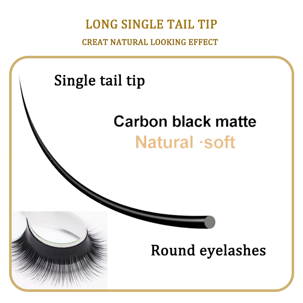 Domi falso vison extensões de  - Eyelash Extension Human Hair avaliação e preço
