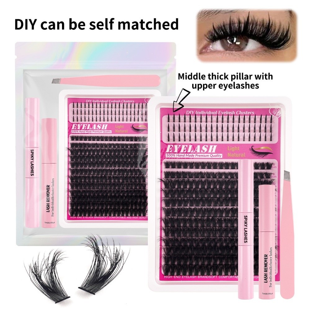Cílios Postiços de 8-18mm de C - Eyelash Extension Kits avaliação e preço