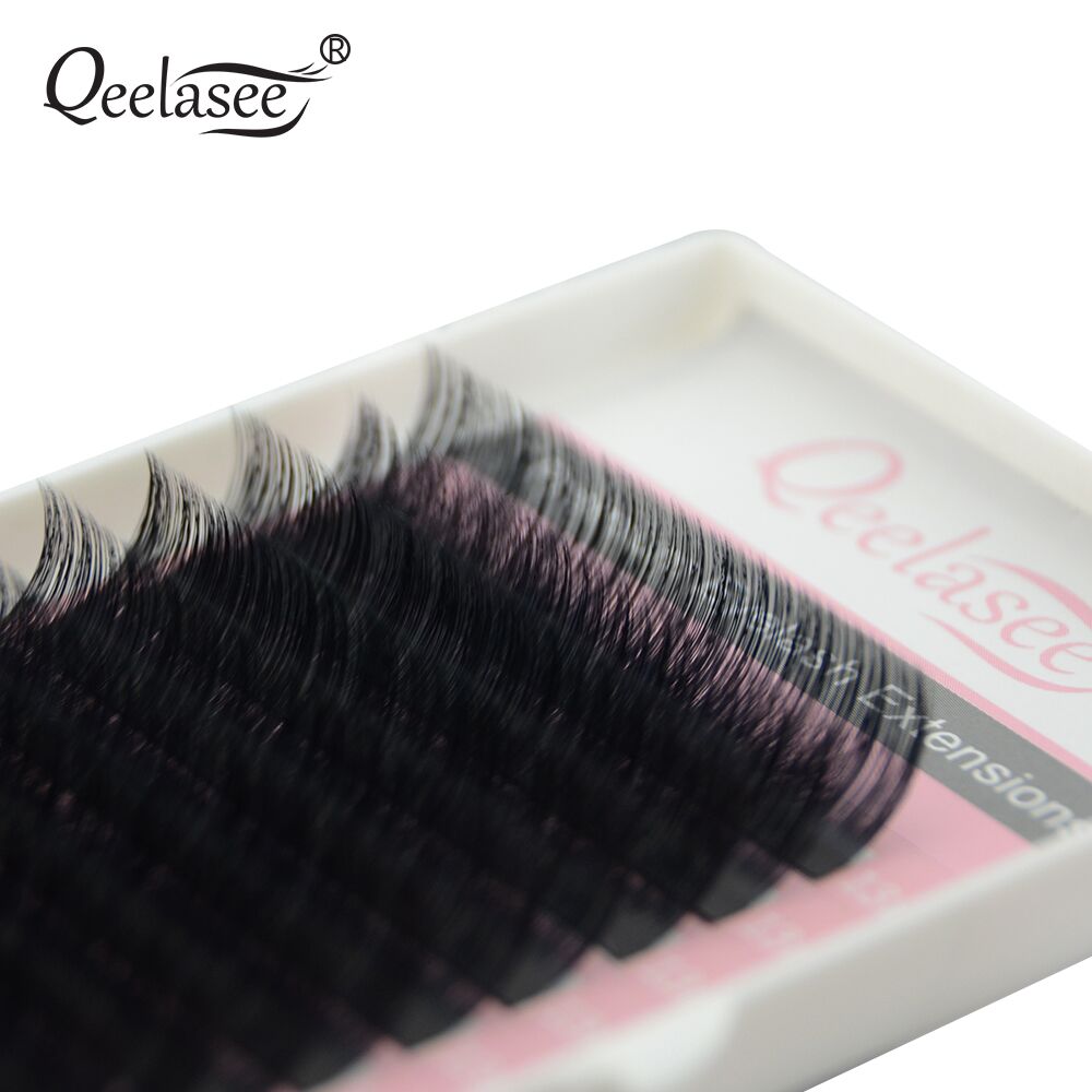 Qeelasee falso vison individua - Eyelash Extension Human Hair avaliação e preço