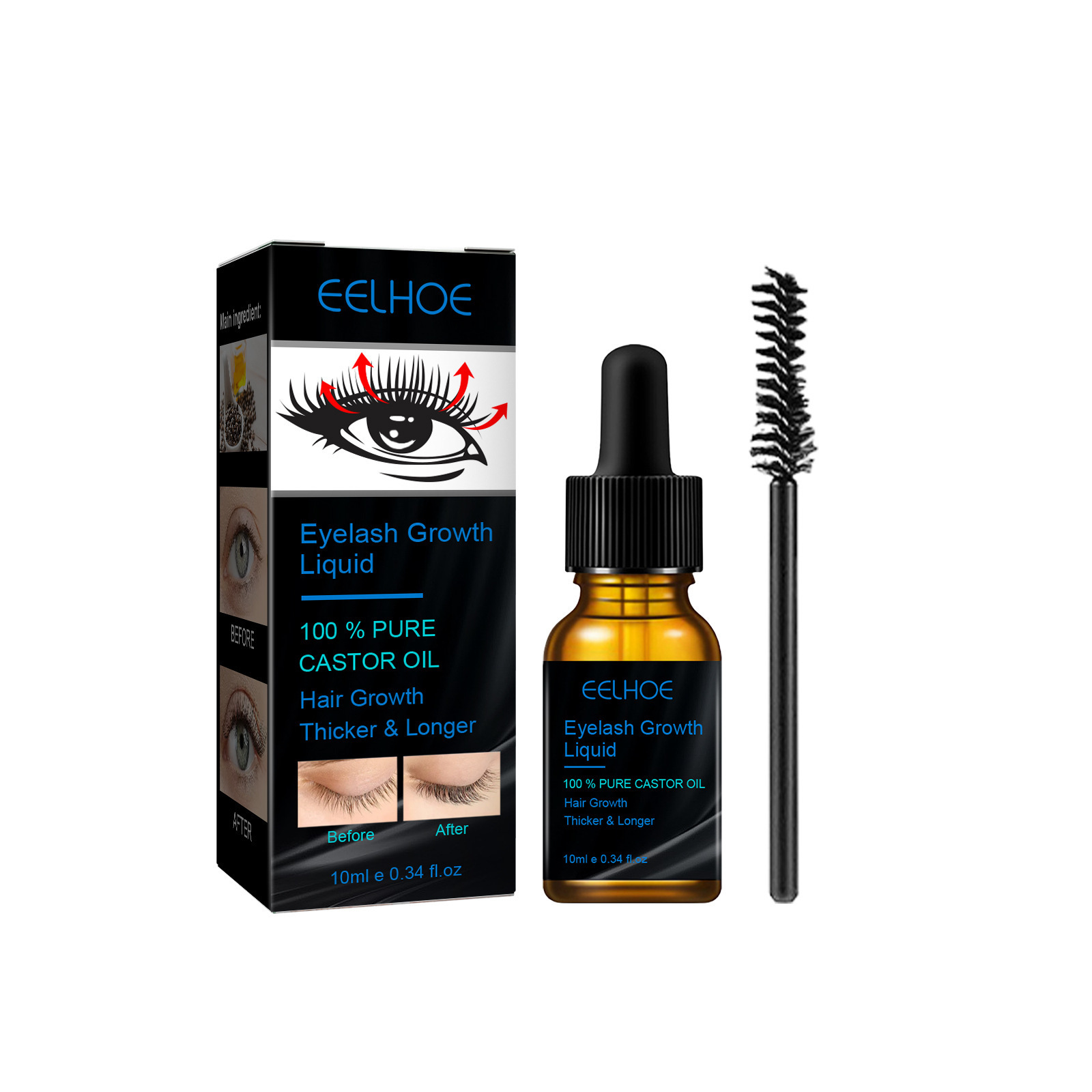 Sérum de Crescimento de Cílios - Eyelash Extension Human Hair avaliação e preço