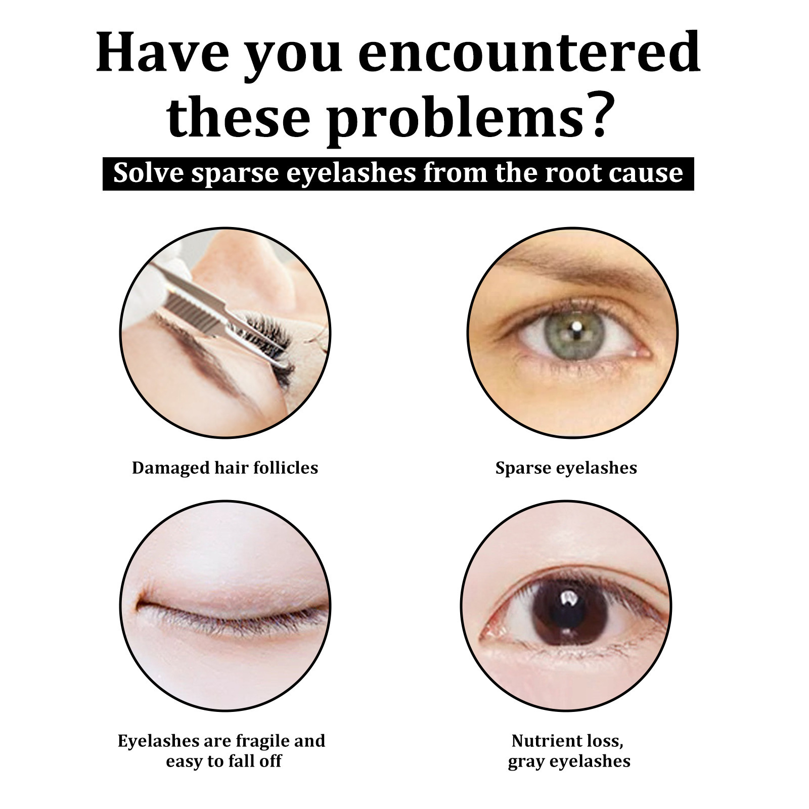 Sérum de Crescimento de Cílios - Eyelash Extension Human Hair avaliação e preço