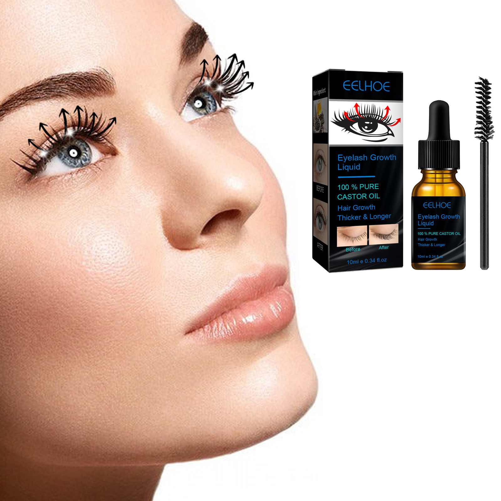 Sérum de Crescimento de Cílios - Eyelash Extension Human Hair avaliação e preço
