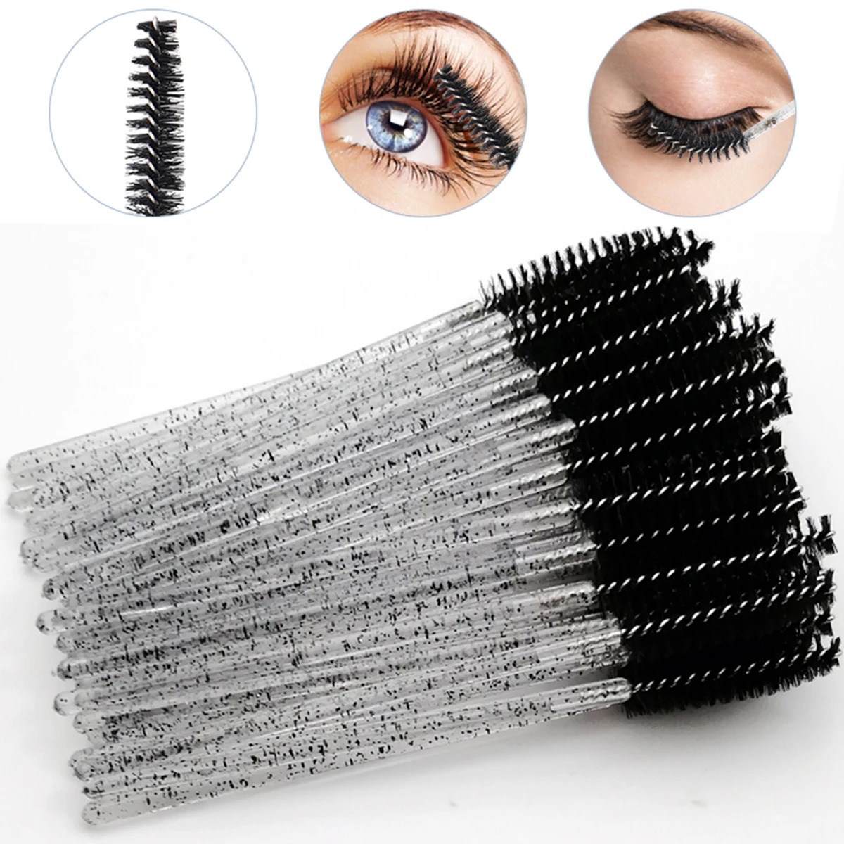 Atacado 100 peças de carabras  - Eyelash Extension Wholesale avaliação e preço
