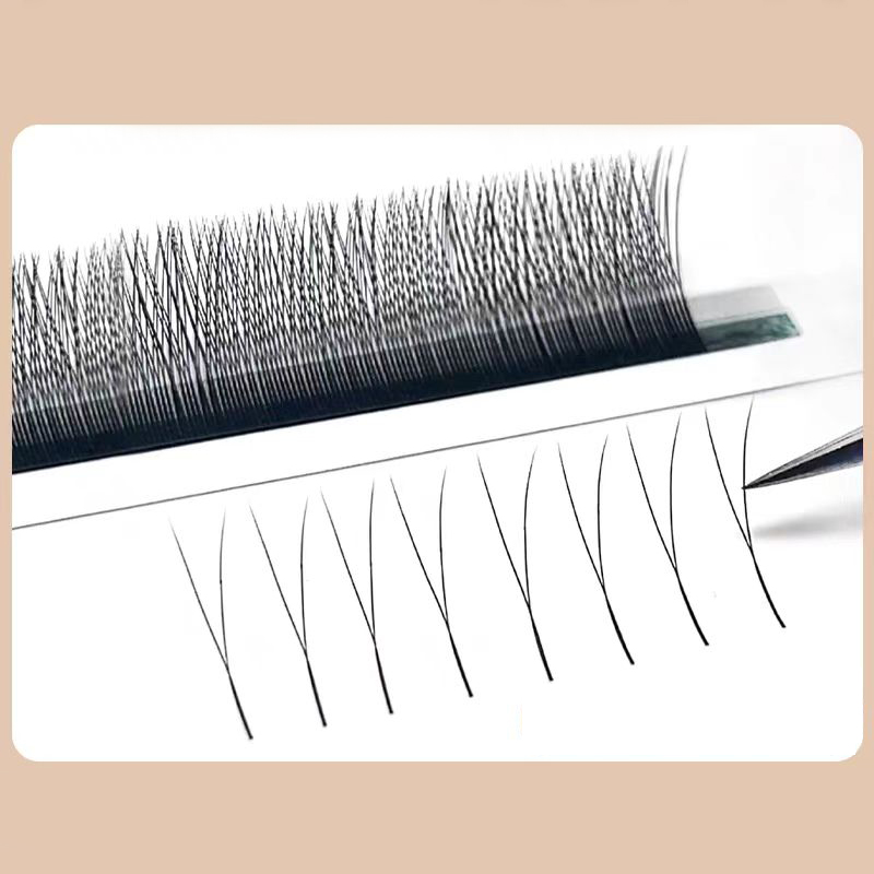Maria 2d y forma cílios mão pr - Eyelash Extension Human Hair avaliação e preço