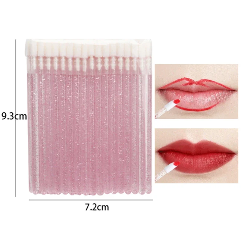 Pincéis labiais 100 pçs descar - Eyelash Extension Wholesale avaliação e preço